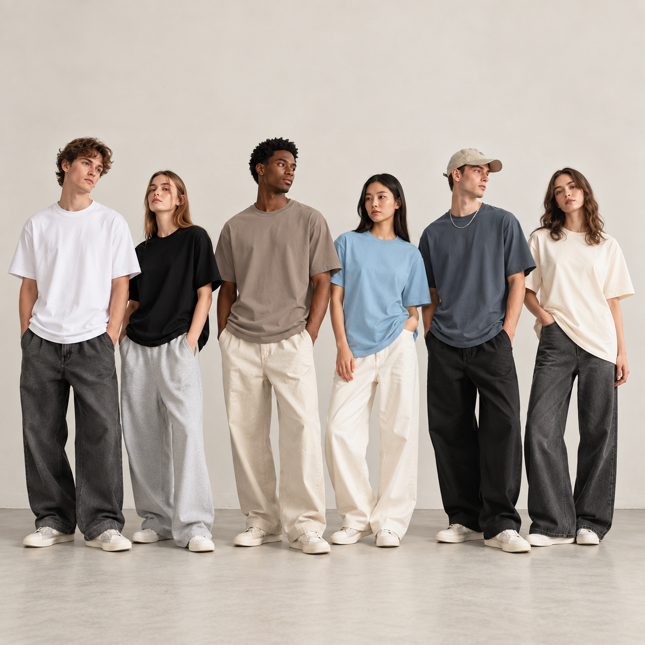 200gsm combed cotton T-shirt