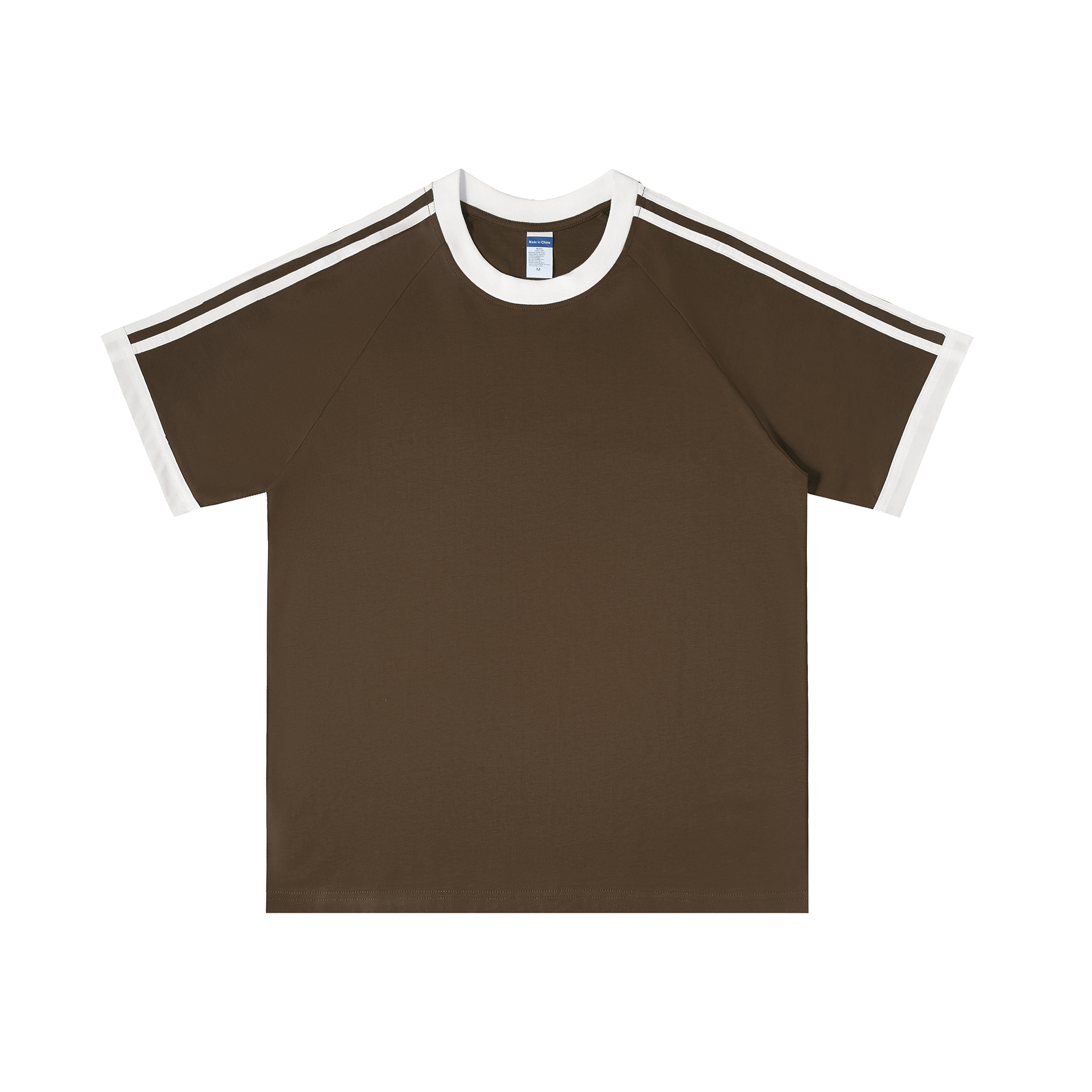 Brown contrast T-shirt