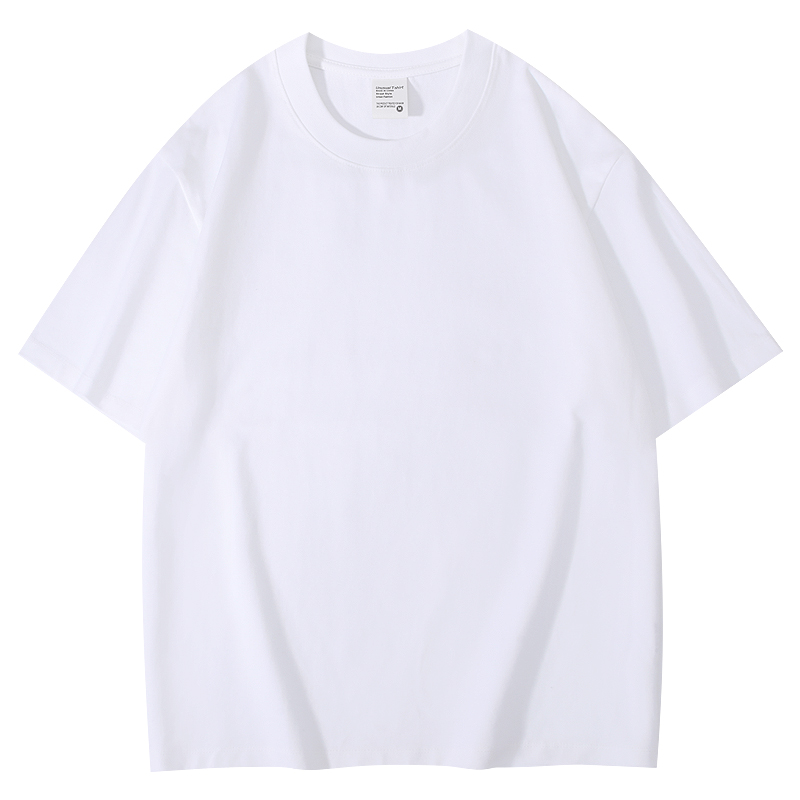 300gsm cotton T-shirt — White