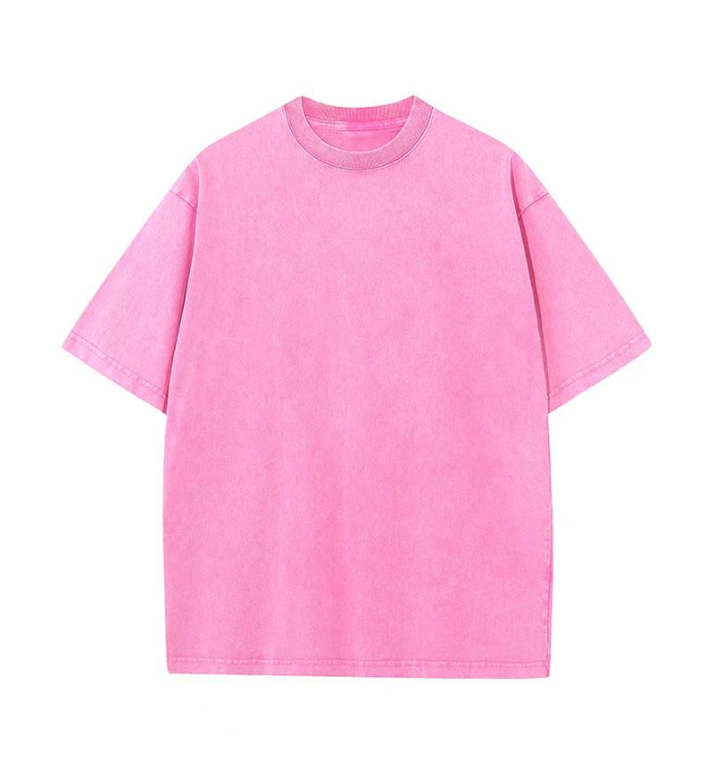 Light pink washed T-shirt